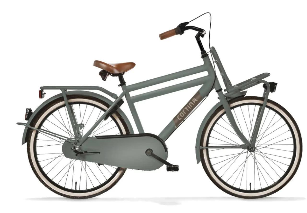 Cortina u4 transport 26 inch groengrijs mat heren