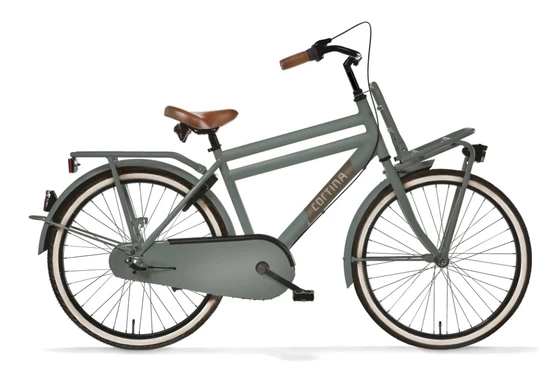 Cortina u4 transport 26 inch groengrijs mat heren