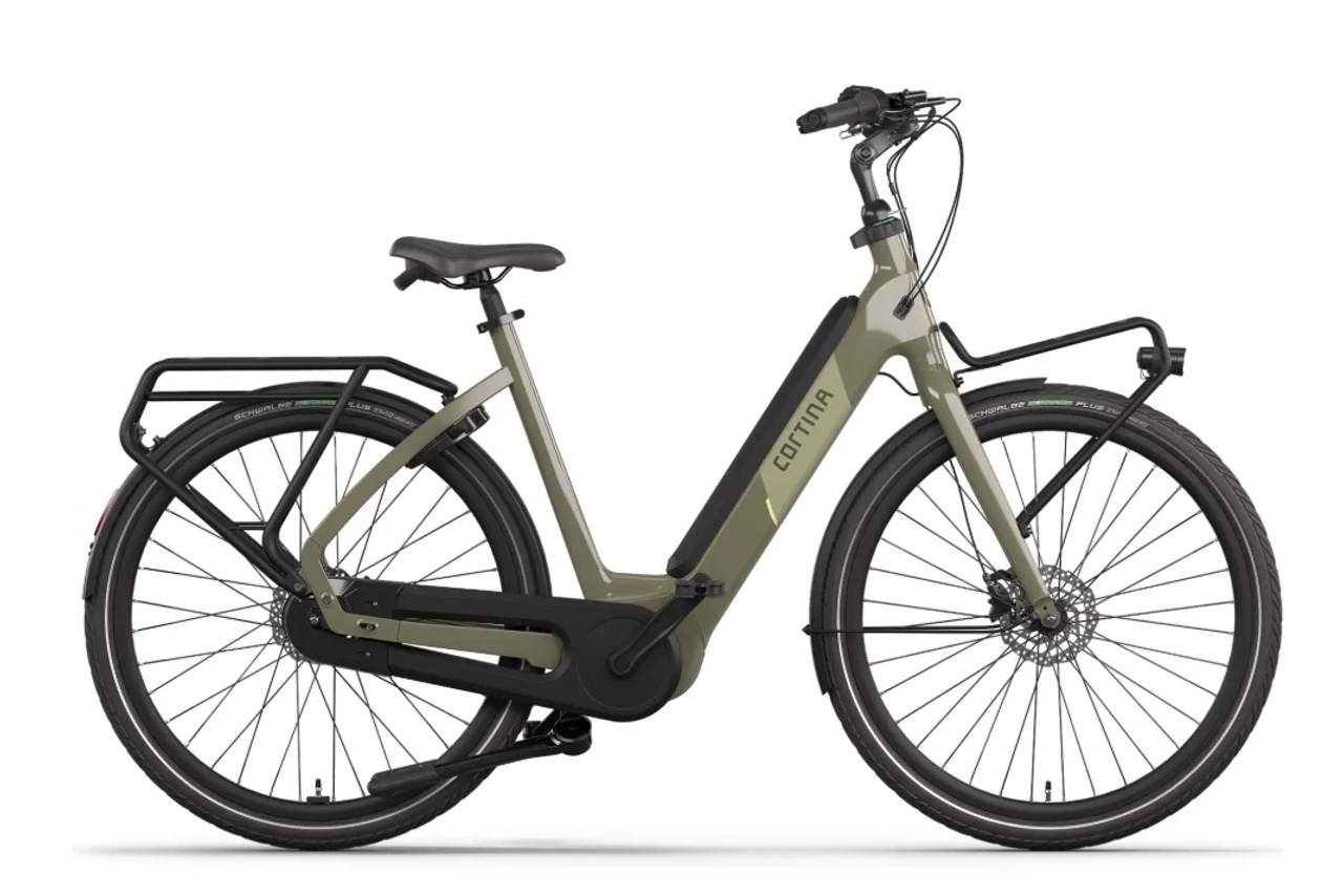 Cortina integrated enviolo groen cortina elektrische moedefietsen