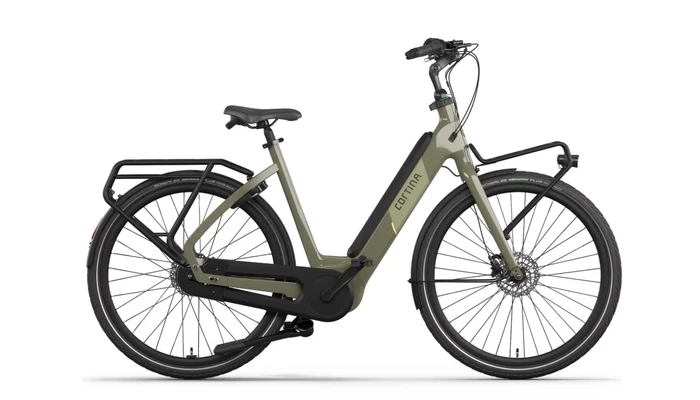 Cortina integrated enviolo groen cortina elektrische moedefietsen