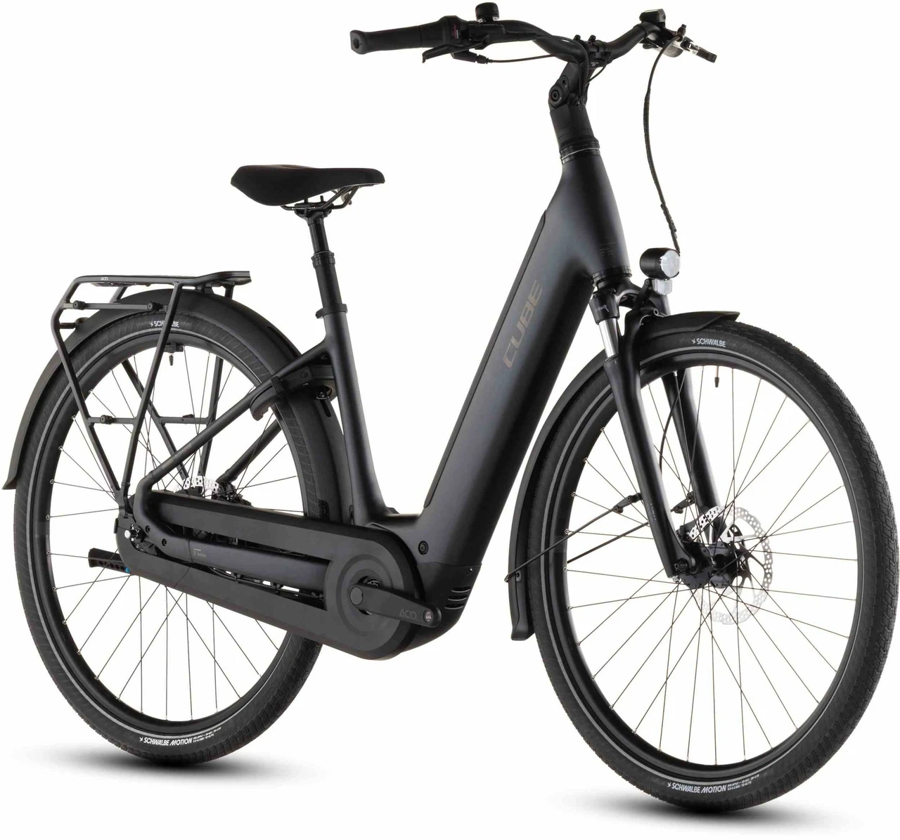 Cube supreme hybrid comfort se one 600 dames grijsmat voorkant