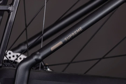 Cube supreme hybrid comfort se one 600 dames grijsmat voorkant