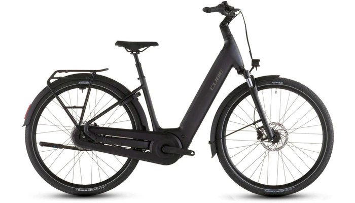 Cube supreme hybrid comfort se one 600 dames grijsmat