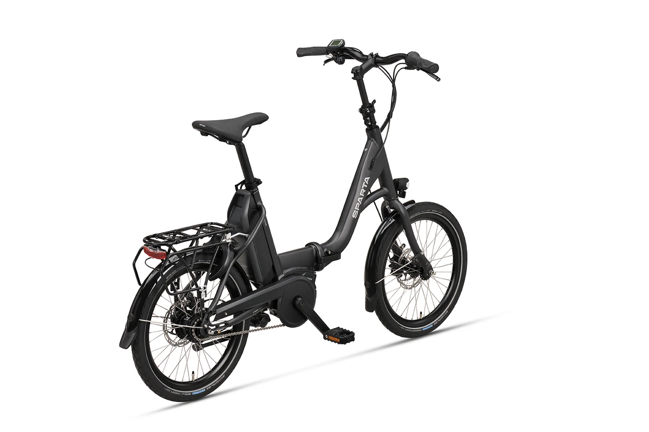 D wiz fold sparta zwart elektrischevouwfietsen