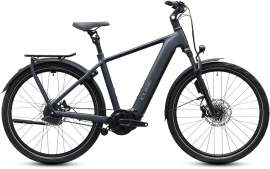 Cube kathmandu hybrid deluxe exc800 heren grijs mat cube elektrische fietsen