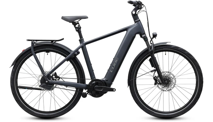 Cube kathmandu hybrid deluxe exc800 heren grijs mat cube elektrische fietsen
