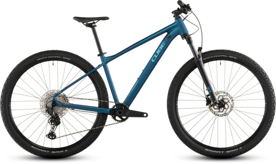 Cube attention pro 2026 heren blauwmat cube mountainbikes