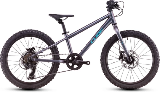 Cube kinderfiets acid 200 disc jongens galaxy zijkant