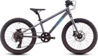 Cube kinderfiets acid 200 disc jongens galaxy zijkant