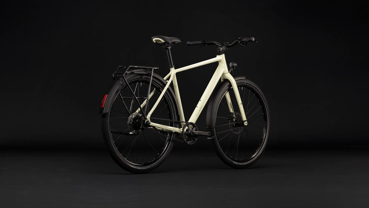 Cube editor pro fe 2027 heren geel cube stadsfietsen achterkant