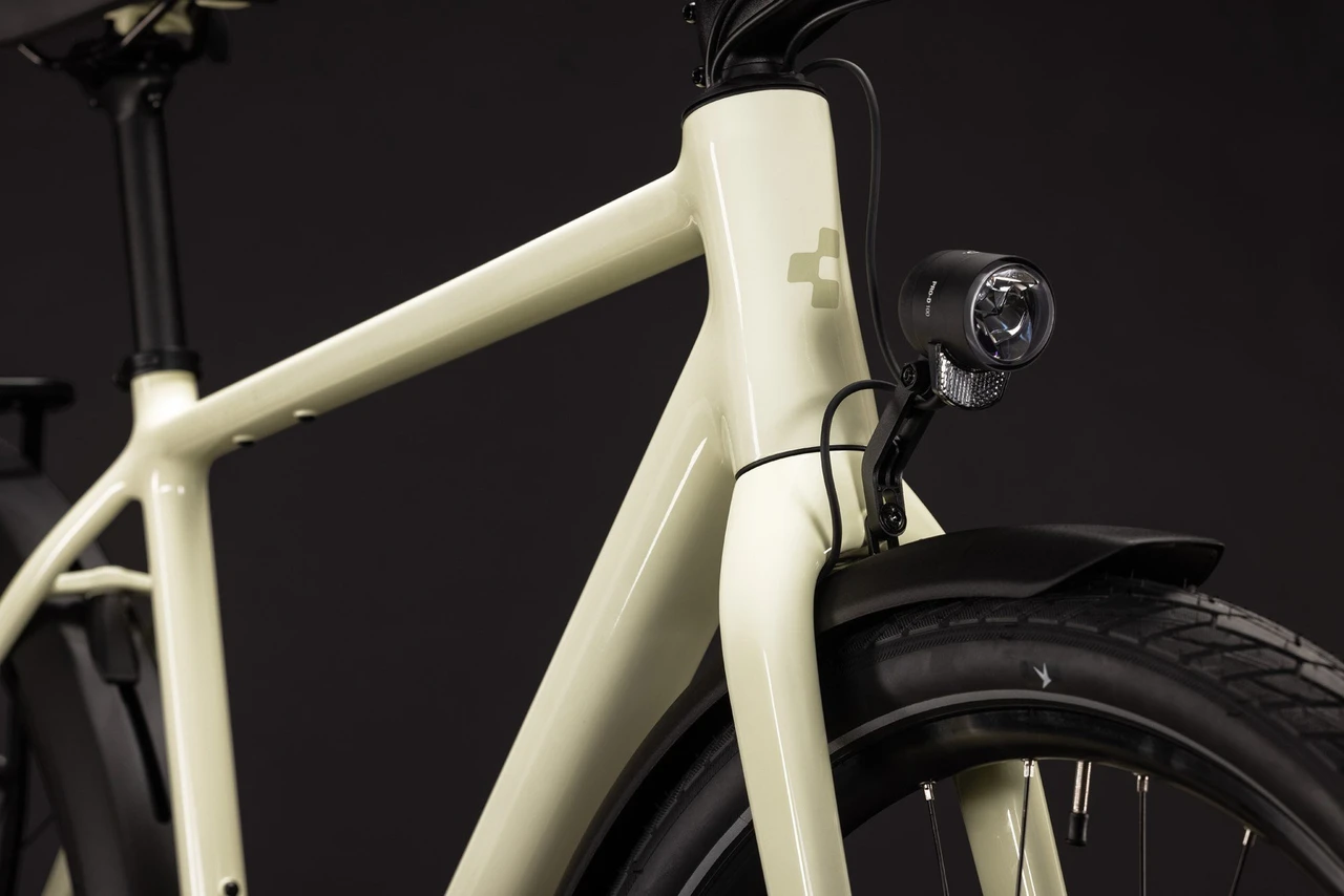 Cube editor pro fe 2027 heren geel cube stadsfietsen detail