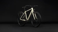 Cube editor pro fe 2027 heren geel cube stadsfietsen voorkant