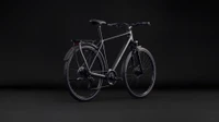 Cube kathmandu one heren zwart mat cube fietsen achterkant