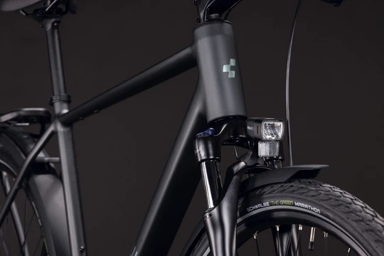 Cube kathmandu one heren zwart mat cube fietsen detail