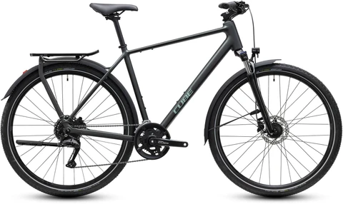 Cube kathmandu one heren zwart mat cube fietsen