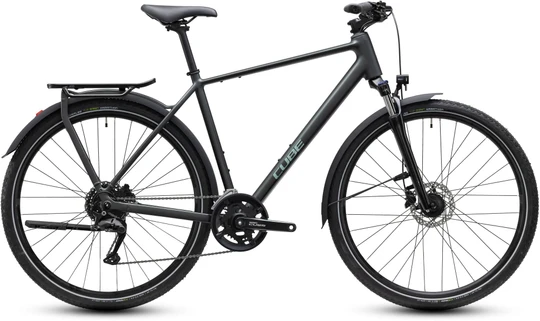 Cube kathmandu one heren zwart mat cube fietsen