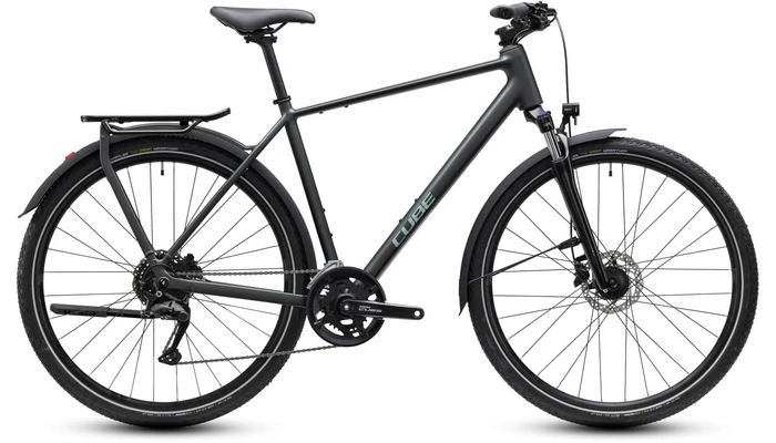 Cube kathmandu one heren zwart mat cube fietsen