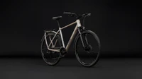Cube kathmandu one heren zilver mat cube fietsen voorkant