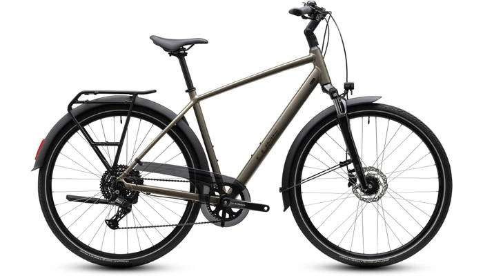 Cube touring one heren chroom cube touring fietsen