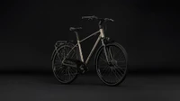 Cube touring one heren chroom cube touring fietsen voorkant
