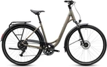 Cube touring one lage instap chroom cube touring fietsen
