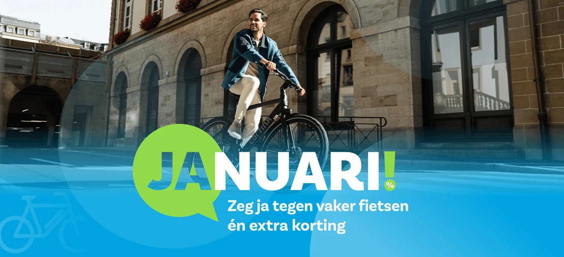 Zeg JA tegen vaker fietsen én extra korting