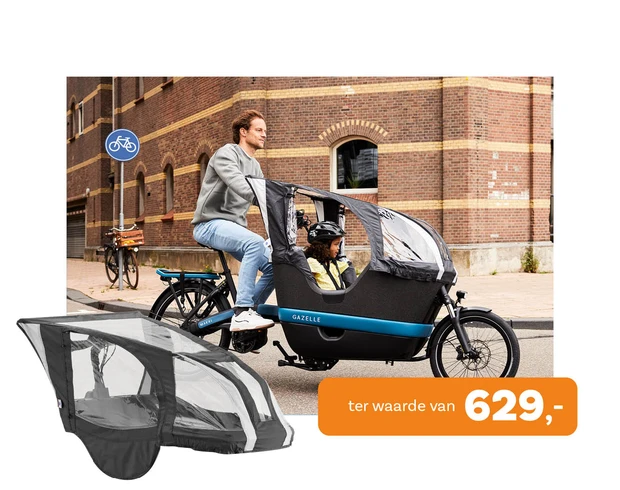 Actie bakfiets ua makkie