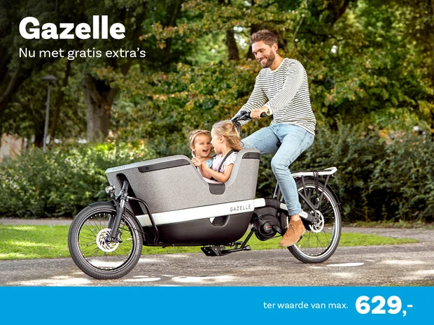 Actie bakfiets ua makkie