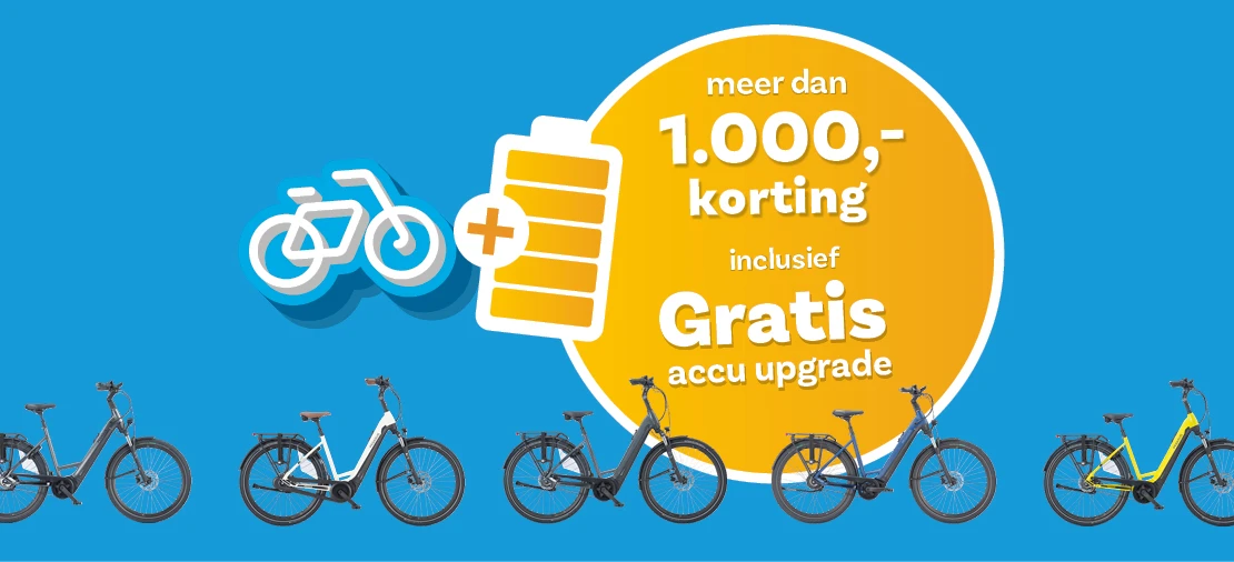 Pegasus e-bikes met dubbel voordeel