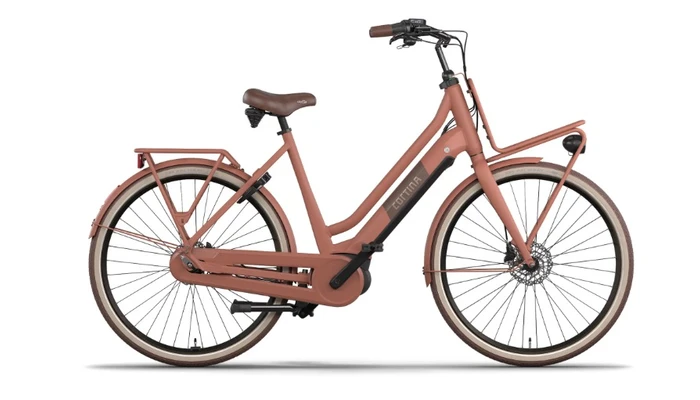 Cortina e u4 next db7 2026 bruin mat dames cortina elektrische fietsen