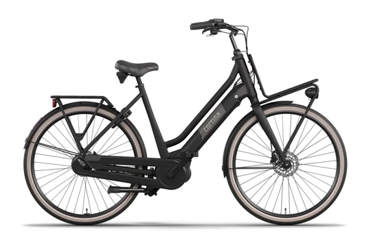 Cortina e u4 next db7 2026 zwart matt dames cortina elektrische fietsen