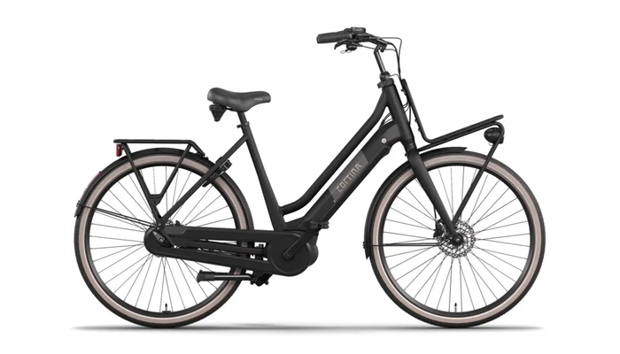 Cortina e u4 next db7 2026 zwart matt dames cortina elektrische fietsen