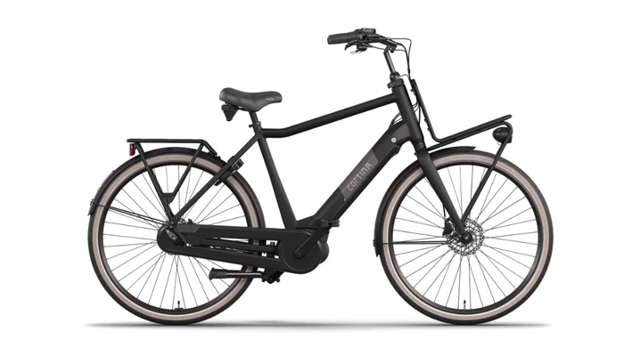 Cortina e u4 next db7 2026 zwart matt heren cortina elektrische fietsen