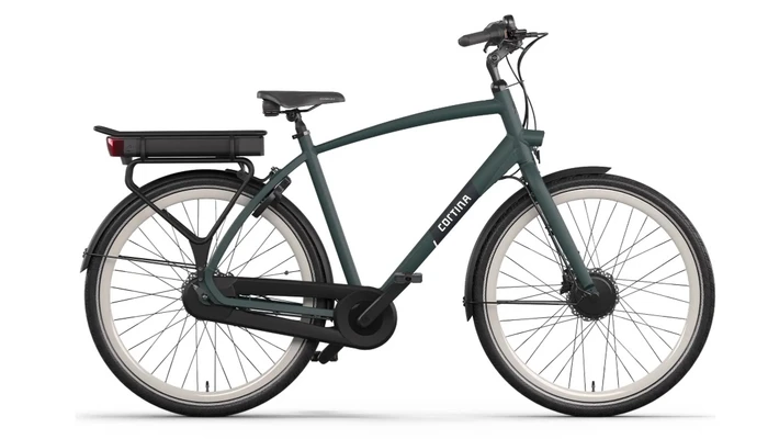 Cortina etide db7fm 2026 groen mat heren cortina elektrische fietsen