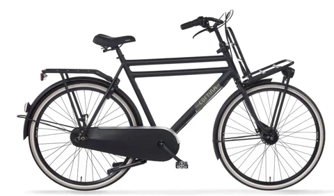 Cortina u4 transport nd7 2026 zwart matt heren cortina transportfietsen