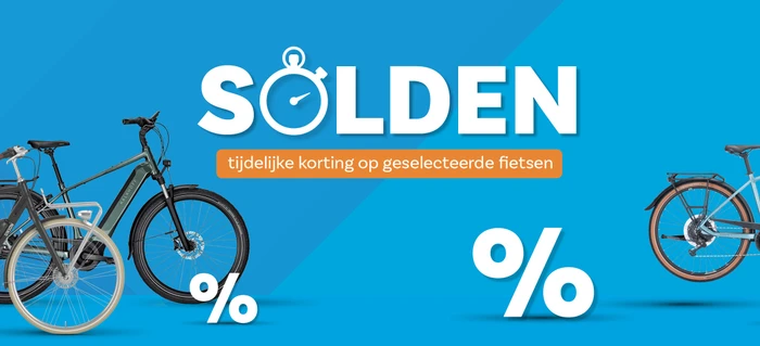 Solden! Hoge korting op a-merk fietsen