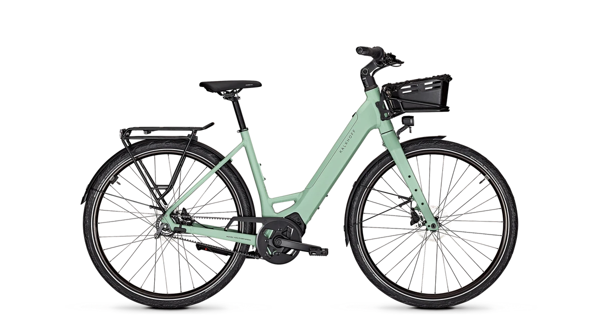 Kalkhoff image l advance 2024 dames sage zijkant