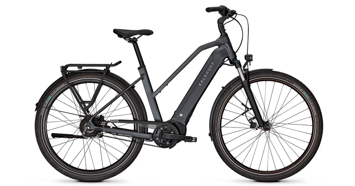 Kalkhoff image5 season 2025 lage instap zwart elektrische fiets