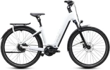 Cube kathmandu hybrid deluxe pro800 dames wit cube elektrische hybride fietsen