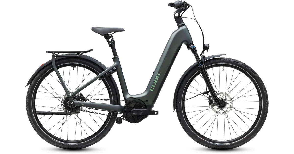 Cube kathmandu hybrid deluxe pro800 dames zwart mat cube elektrische hybride fietsen