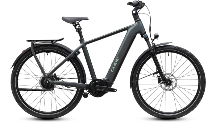 Cube kathmandu hybrid deluxe pro800 heren zwart mat cube elektrische hybride fietsen