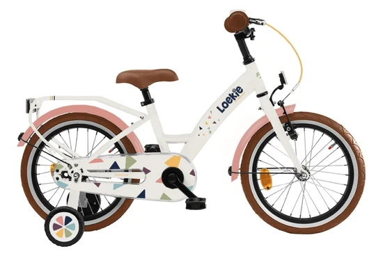Loekie superstar12 kinderfietsen terrazzo