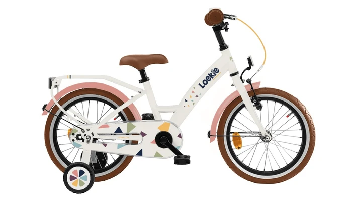 Loekie superstar12 kinderfietsen terrazzo