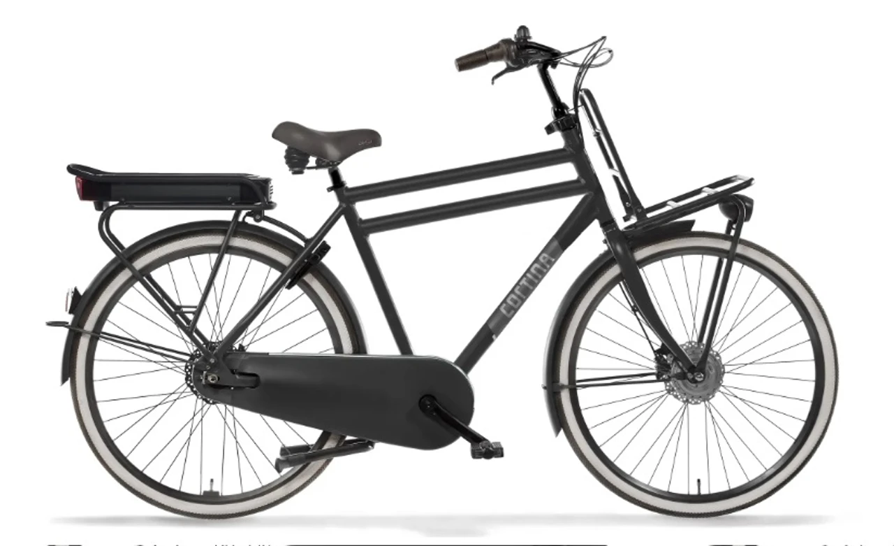 Cortina eu4 transport db7 sdfm 2026 zwart mat cortina elektrische fietsen heren