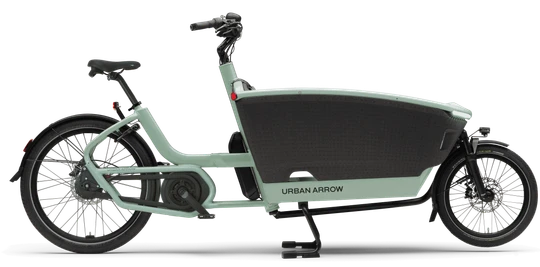 Urban arrow family next advanced 2026 chain groenmat urban arrow elektrische bakfietsen check