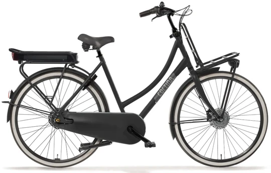Cortina eu4 transport db7 sdfm 2026 dames zwart mat cortina elektrische fietsen