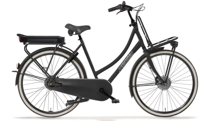 Cortina eu4 transport db7 sdfm 2026 dames zwart mat cortina elektrische fietsen