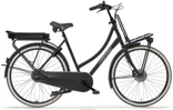 Cortina eu4 transport db7 sdfm 2026 dames zwart mat cortina elektrische fietsen