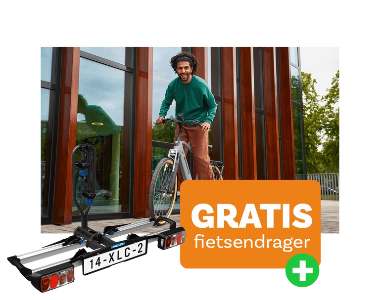 Gratis fietsendrager bij aankoop van geselecteerde e-bikes