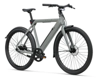 Raleigh one 2026 heren grijs raleigh elektrische stadsfiets zijkant